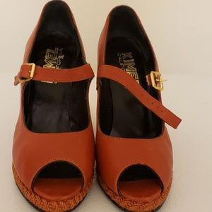 Vintage kimel California wedge shoes 7M